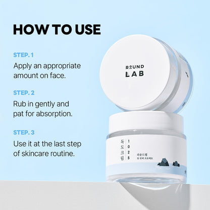 1025 Dokdo Cream | Facial Cream, Soothing, Moisturizing Cream (2.71Fl.Oz) (International Ver.)