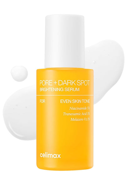 Pore+Dark Spot Brightening Serum 30Ml | Gel-Like Serum for Enlarged Pores with Niacinamide, Tranexamic Acid, Pore Minimizer, Non-Irritating, Hydrating, for Sensitive Skin, Hyperpigmentation