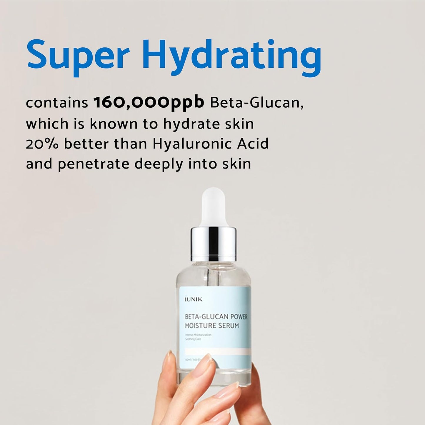 Beta Glucan Daily Moisture Cream Beta-Glucan Power Deep Moisture Serum Intense Hydration Fortifying Skin Barrier Ultra Intense Hydrating Moisturizing Facial Moisturizer Korean