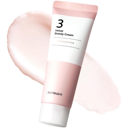 No.3 Cream | Velvet Beauty Cream | Hydration, Textured Skin, Poreless, Smooth Skin, Makeup Prep, Primer, Niacinamide | 2.02 Fl. Oz.