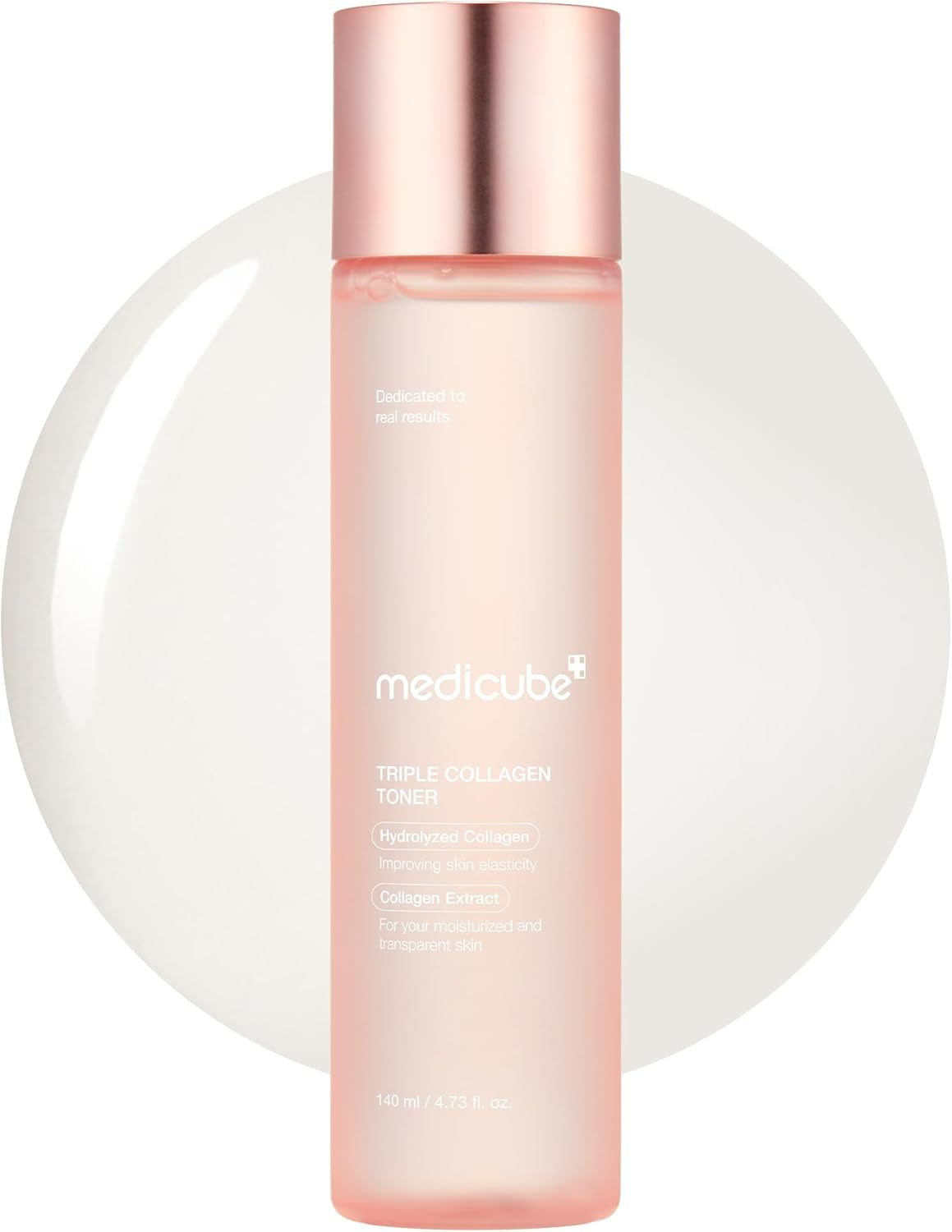 Triple Collagen Toner - Hydrolyzed, Atelo, & Soluble Collagen for Deep Hydration & Plump Skin - Fast-Absorbing Formula for All-Day Suppleness, Korean Skincare (4.73 Fl.Oz.)
