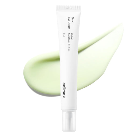 Real Noni Eye Cream | with Noni Extract & Bakuchiol (Retinol), anti Aging, for Wrinkle, Crows Feet & under Eye, Dark Circles, Brightening, Hydrating, Sensitive for Skin, 20Ml