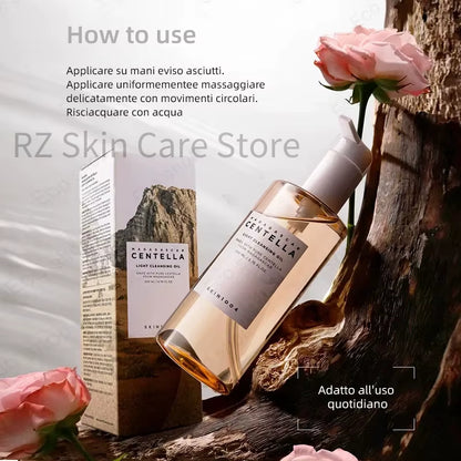 SKIN1004 Centella Skincare Korean 4Pc/Set Madagascar Moisturize Toner Serum Whitening Cream Face Wash Cleansing Oil Essence