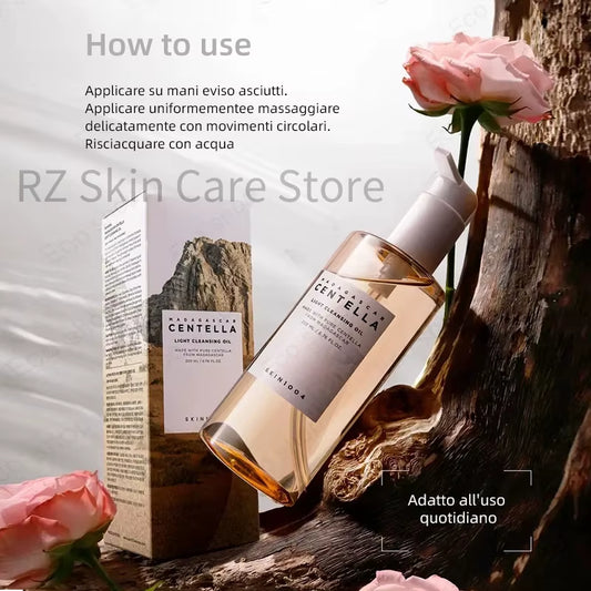 SKIN1004 Centella Skincare Korean 4Pc/Set Madagascar Moisturize Toner Serum Whitening Cream Face Wash Cleansing Oil Essence