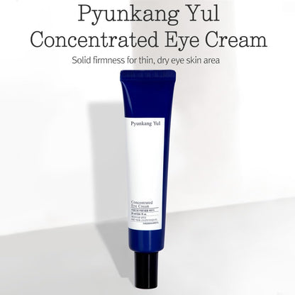 PKY Concentrated Eye Cream 0.84 Fl. Oz., 2-In-1 Care for Wrinkles and Dark Circles with Shea Butter, Astragalus Root, Saponin, and Isoflavonoids for Firm, Radiant Skin