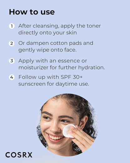 AHA/BHA Treatment Toner, Facial Exfoliating Spray for Whiteheads, Pores, and Uneven Skin, 9.46 Fl.Oz/ 280Ml, Not Tested on Animals, No Parabens, No Sulfates, Korean Skin Care