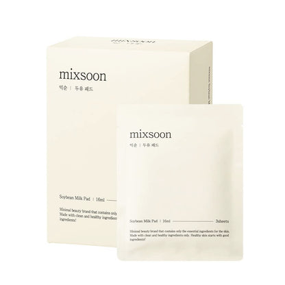 Soybean Milk Pad 10Ea Milky Texture Sheet Pad for Sensitive Skin Nourishing Moisturizer Korean Glass Skin Care