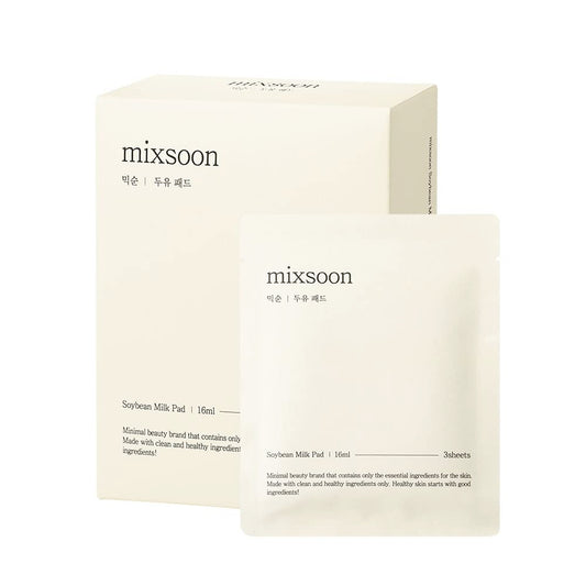 Soybean Milk Pad 10Ea Milky Texture Sheet Pad for Sensitive Skin Nourishing Moisturizer Korean Glass Skin Care