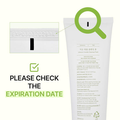Centella Cleansing Foam 5.07 Fl Oz/ 150Ml,Low Ph Cleansing Foam for Soothing and Moisturization