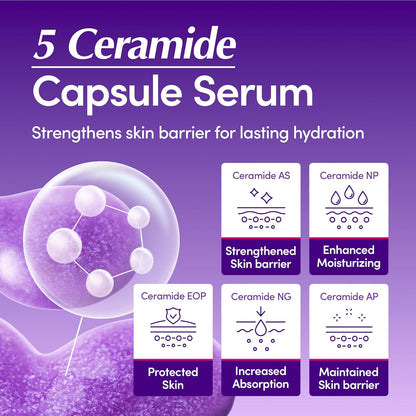 Bakuchiol Plumping Serum – Pore and Wrinkle Minimizer | Retinol Alternative for Sensitive Skin | Enhances Firmness and Elasticity with Ceramide, 1.01Oz / 30Ml