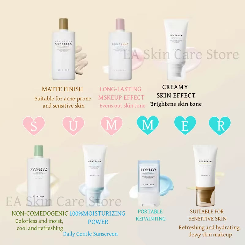 SKIN1004 Sunscreen Spf 50 Korean Madagascar Centella Skin Care Original Protector Solar Facial Crème Solaire Sun Screen Cream