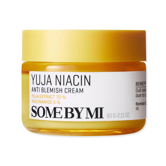 Yuja Niacin anti Blemish Cream – 2.02Oz, 60Ml – Korean 5% Niacinamide Face Moisturizer to Brighten Dull-Looking Skin – Dark Spot Remover with Alpha-Bisabolol for Face – Korean Skin Care