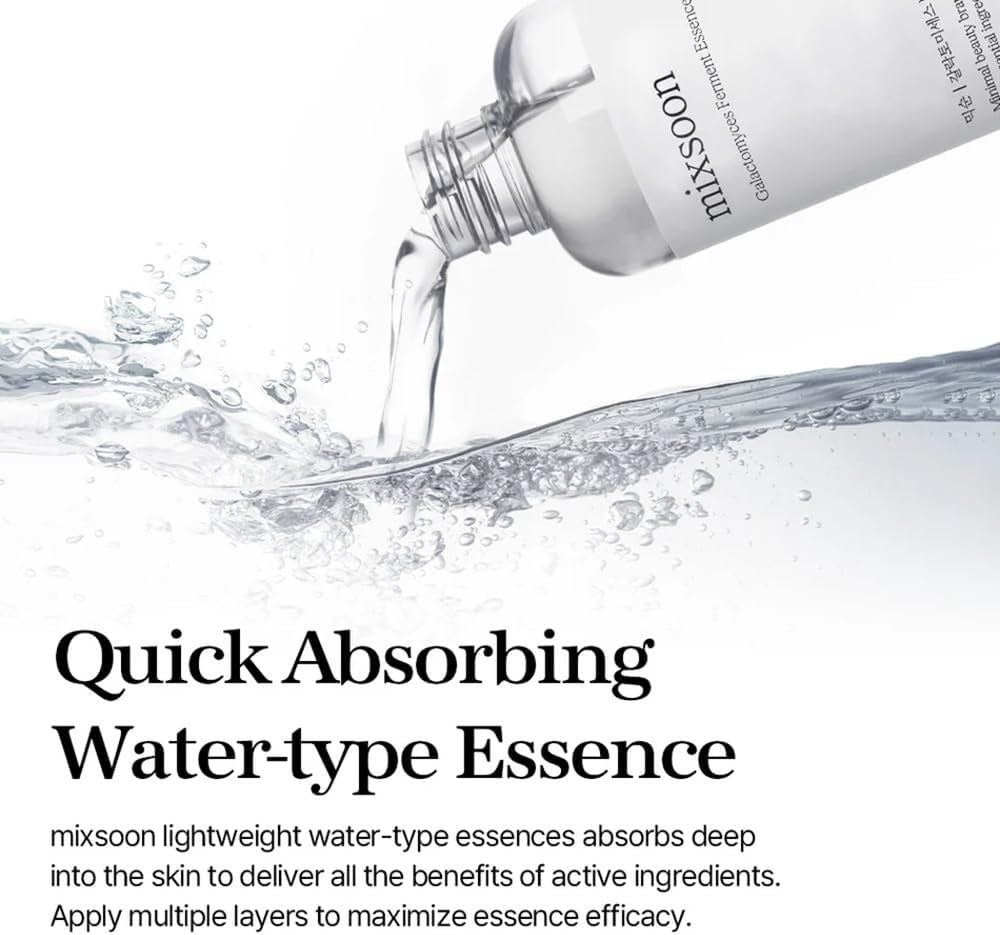 Galactomyces Ferment Essence - Deep Moisture, Tone Clarifying Essence to Smooth Skin for Dull, Uneven Skin - Korean Skincare for Glass Skin - Vegan (3.38 Fl.Oz / 100Ml)
