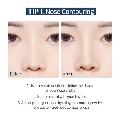 Reborn Maker Contour Stick #Warm Shading | Naturally Sculpt & Define | Creamy Formula for Seamless Blending | Multi-Purpose Contour Stick | Korean Makeup, Kbeauty, Perfect for Gift