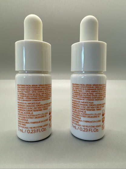 {E2} 2X Innisfree Green Tea Enzyme Vitamin C Brightening Serum 7Ml/0.23Floz.