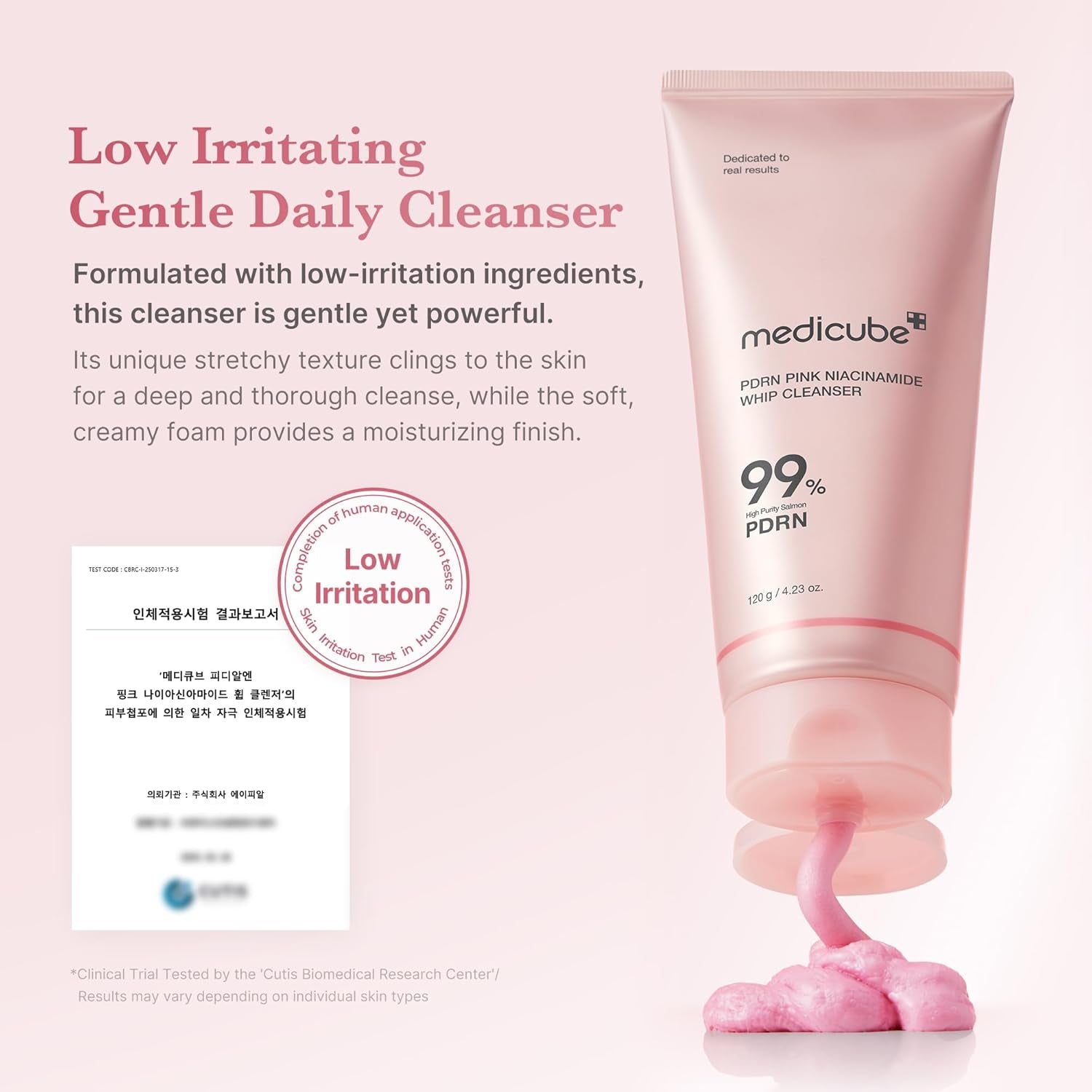 PDRN Marshmallow Whip Cleanser | Face Wash, Cleansing Foam for Pore Care & Uneven Skin Tone | Gentle Daily Deep Cleansing | Hydrating and Nourishing Facial Cleanser | Korean Skincare